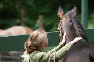 Felisa with Horse